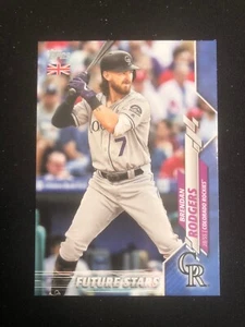 2020 Topps UK Edition Blue Parallel Josh Bell Pirates 19 44/75 - Picture 1 of 2