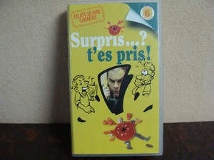 K7 - VHS - SURPRIS...T'ES PRIS ! 6 - Caméras cachées - Français - 1996 - Afbeelding 1 van 1