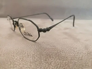Jean Paul Gaultier JPG Vintage rechteckige Brille Gestell 55-7112 schwarz 49 - Bild 1 von 4