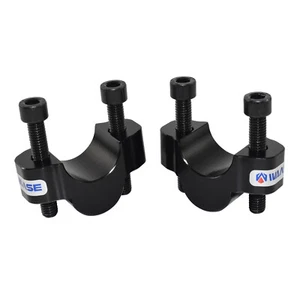 Black 28mm Handlebar Riser Moves Bar Up 20mm For YAMAHA Tenere 700 XTZ 2017-2024 - Picture 1 of 11