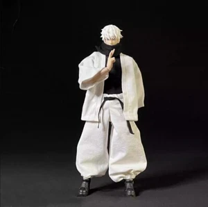 Jujutsu Kaisen Gojo Satoru 1/12 Cloth Gown Kimono for 6" Romankey Figure Body - Picture 1 of 6