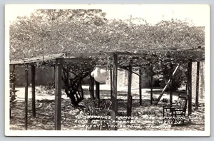Postkarte RPPC Rosenbeläge Grabstein Arizona - Bild 1 von 2