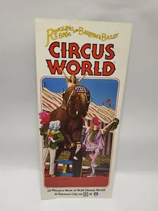 RARO FOLLETO DE COLECCIÓN RINGLING BROS AND BARNUM & BAILEY CIRCUS WORLD IN BARNUM CITY - Imagen 1 de 4