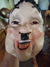 Vintage Cesar Mask Ollie Hardy 1978 Rubber