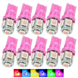10 x Bombillas LED Rosa 5SMD Domo Mapa Cuña RV 168 194 T10 W5W 2821 921 + HERRAMIENTA - Imagen 1 de 6