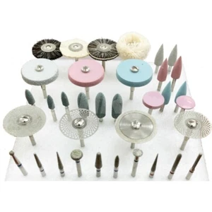 Dental Lab Composite Grinding and Polishing Burs Kit for Ceramic Porcelain HP - Picture 1 of 2