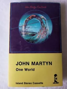 John Martyn Cassette 70's British Folk Rock One World Electronic RARE Tested - Picture 1 of 9