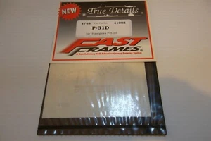 True Details 1/48 P-51D Fast Frames 41003 for Hasegawa Kits - Picture 1 of 3