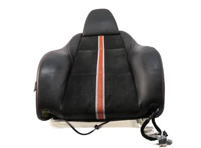 2009-2016 BMW Z4 (E89) ALMOFADA DE ASSENTO ESPORTIVO SUPERIOR SUPERIOR DE PASSAGEIRO (PRETO / LARANJA) - Imagem 1 de 4