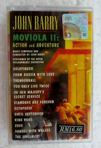 Moviola II: Action & Adventure by John Barry Rare Malaysia Cassette Brand New - Picture 1 of 3