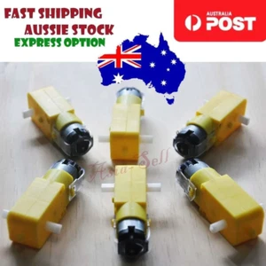 8pcs DC 3V-6V Geared Motor Smart Car Robot Tank Remote Car Plane Gears - Picture 1 of 1