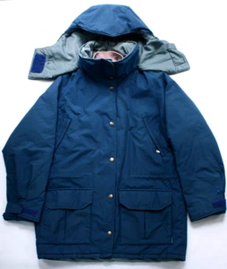 VTG L.L. BEAN GORE TEX Women's PARKA Hooded Jacket M Made in USA -Pls read notes - Picture 1 of 8