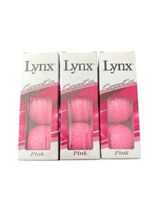 Lynx Crystal Cat Women’s Golf Balls - Bright Pink - New In Box - Picture 1 of 4
