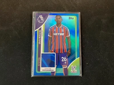 2025-26 Topps Premier League Soccer Memorabilia Blue #Chris Richards 077/150 - Image 1 of 2