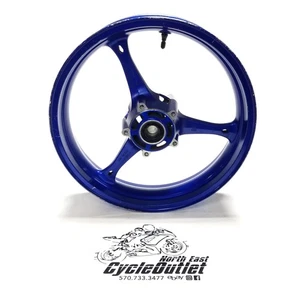 2006 2007 06-07 GSXR600 GSXR750 OEM FRONT WHEEL RIM *AOD MEASURED STRAIGHT - Picture 1 of 20
