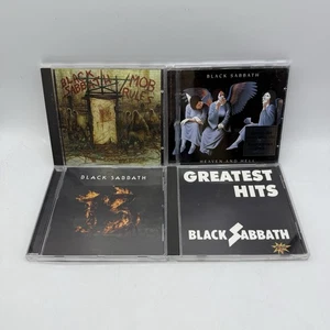 BLACK SABBATH 4 CD Lot: Mob Rules, Heaven & Hell, 13, Greatest Hits - Bild 1 von 8