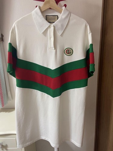 Autentico Abito Gucci Linea Sherry 100% Cotone Taglia XS Made In Italy Lunghezza 86cm