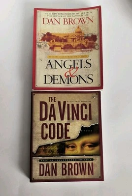 Dan Brown Angels & Demons & Da Vinci Code Special Illustrated Edition Set Foto 1 de 4