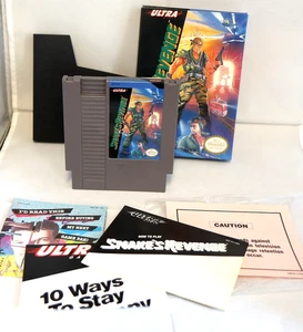 Snake's Revenge (Nintendo NES, 1990) CIB | Collector - Picture 1 of 19