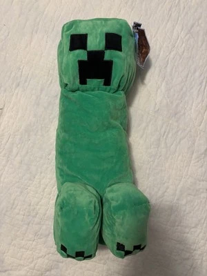 Creeper 20" Minecraft Oficial Majang Almohada Peluche Juguete Verde 2022 Foto 1 de 4