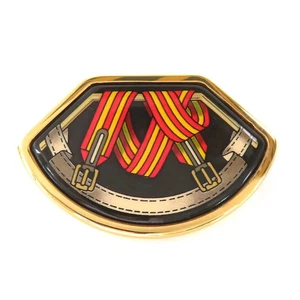 Spilla spilla HERMES cloisonne ware metallo moda gioielli donna solo corpo GIAPPONE - Foto 1 di 24