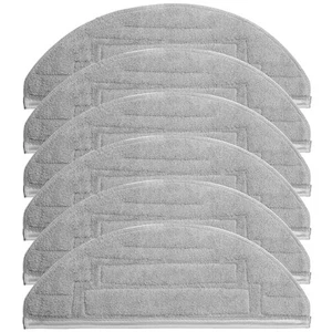 6 Pack Mop Pads with Roborock S8 Ultra Robot Vacuum, Reusable Microfiber Mopp... - Picture 1 of 6