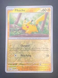 CARTE POKEMON PIKACHU 025/165 REVERSE 151 - NM/M - Imagen 1 de 3