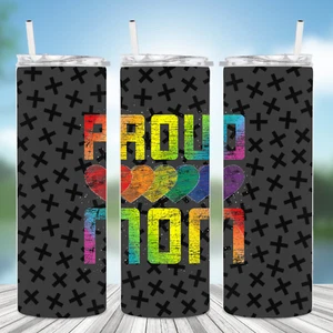 LGBTQ+ 15- Includes One 20oz Metal Insulated Tumbler, Lid & Straw - Picture 1 of 3