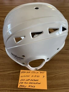 Vintage Wilson Skateboard Hockey Helm H-8120 Early 1970’s Neu Not Mint Item - Bild 1 von 24