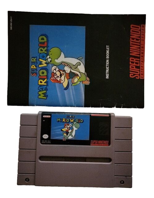 Super Nintendo Snes Jogo Super Mario World (pt-br)