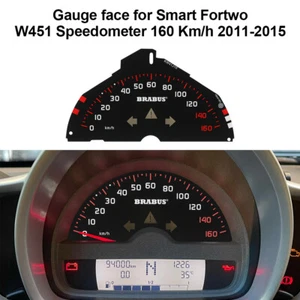 Ziffernblatt für Smart Fortwo W451 Tachometer, Drehzahlmesser und Uhr, 160 km/h - Bild 1 von 6
