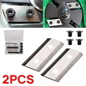 2Pcs Zerkleinerer Häcksler ökologische Schneidmesser für 35mm M8 Chipper Blades - Bild 1 von 9