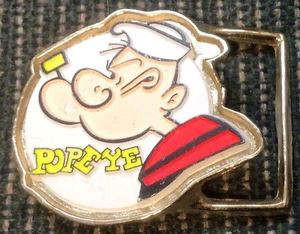 Cómic vintage 1973 Popeye hebilla cinturón de color pirámide cinturón compañía - Imagen 1 de 2