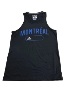 Adidas MLS Impact Montreal Ultimate Tank Top Black/Blue 4897A - Picture 1 of 1