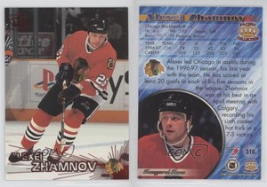 1997-98 Pacific Crown Collection Red Alex Zhamnov Alexei Zhamnov #316