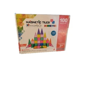 Magnetic-Tiles Classic Building Set - 100 Pieces (04300) NEW!!!!! - Picture 1 of 4