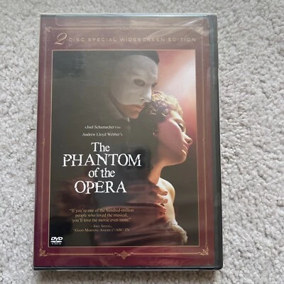 THE PHANTOM OF THE OPERA (2-DISC DVD, 2004), Brand new, sealed  - Image 1 of 2