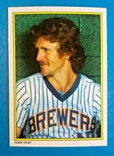 1983 Topps All-Star Glossy Robin Yount #5 of 40 Milwaukee Brewers (2x MVP/HOF)