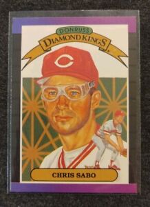 1989 Donruss Diamond Kings #4 Chris Sabo