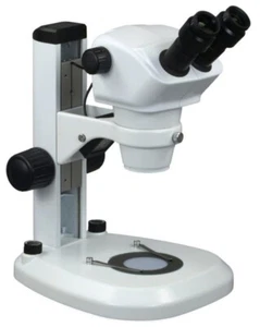 Binocular 8X-50X Zoom Stereo Microscope with Dual LED Matrix Light - Picture 1 of 3