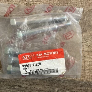 Genuine Kia k997811280 Trailing Arm Bolt X5 For Sedona Mk1 - Picture 1 of 1