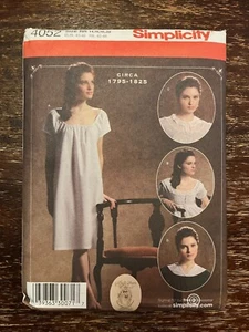 Simplicity 4052 UNCUT Sewing Pattern, Misses' Separate Bust Gusset, Sz 14-20 - Picture 1 of 2