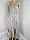 We Wore What Revolve Womens Dress Small Gingham Smocked Shift