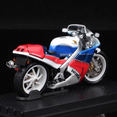 Tiny Scale Honda VFR750R RC30 1987 Diecast Motorcycle Model Racing Bike Toy 1/24 - Image 1 of 4
