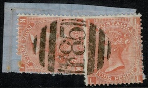 1865 GB Used Abroad MAYAGUEZ Porto Rico Superb F85 4d Pl 12 KI + LL SG 94/Z38 GU - Picture 1 of 1