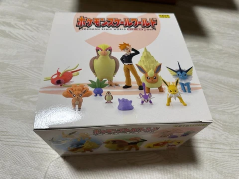 Pokemon scale World kanto region 2 11 set figure Blue Gary Pidgey BANDAI Cover