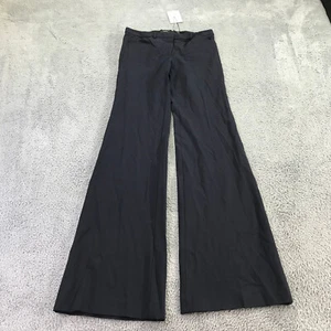 Theory Pants Womens 0 Demitria New Bistretch Crepe Pants Dress Pants Deep Navy - Picture 1 of 13