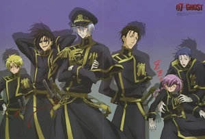 poster promo 07-GHOST Valkyria Chronicles anime Ayanami Hyuuga Kuroyuri Welkin - Picture 1 of 2