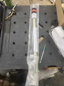 ROD DESYNE DP100-283 28 in. - 48 in. Single Curtain Rod in Light Gold NO FINIALS - Picture 1 of 2