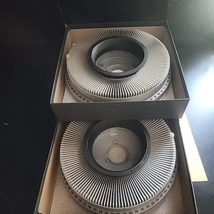 Kodak Carousels Transvue 140 Slide Tray Chargeur B140T Cat 184 0768 SET OF 2 - Picture 1 of 8